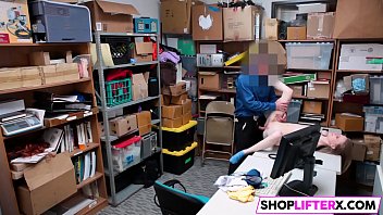 Shoplifting Sweety Catarina Gets Drilled